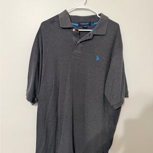 U.S. Polo Assn. Charcoal Polo Shirt